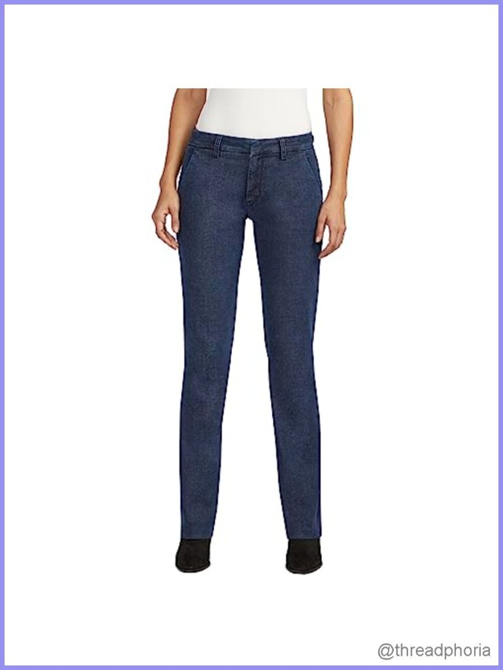 Jag Alayne Mid Rise Baby Bootcut Jeans 32 Inseam Ponte Knit Stretch